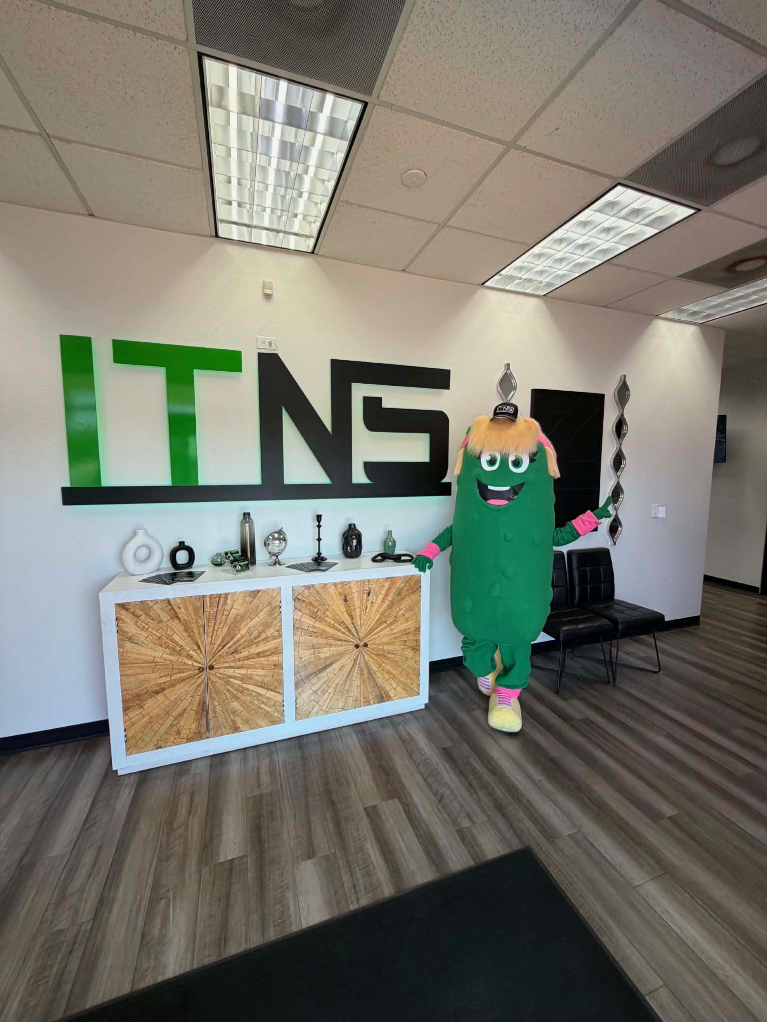 Paddy the Pickle at ITNS